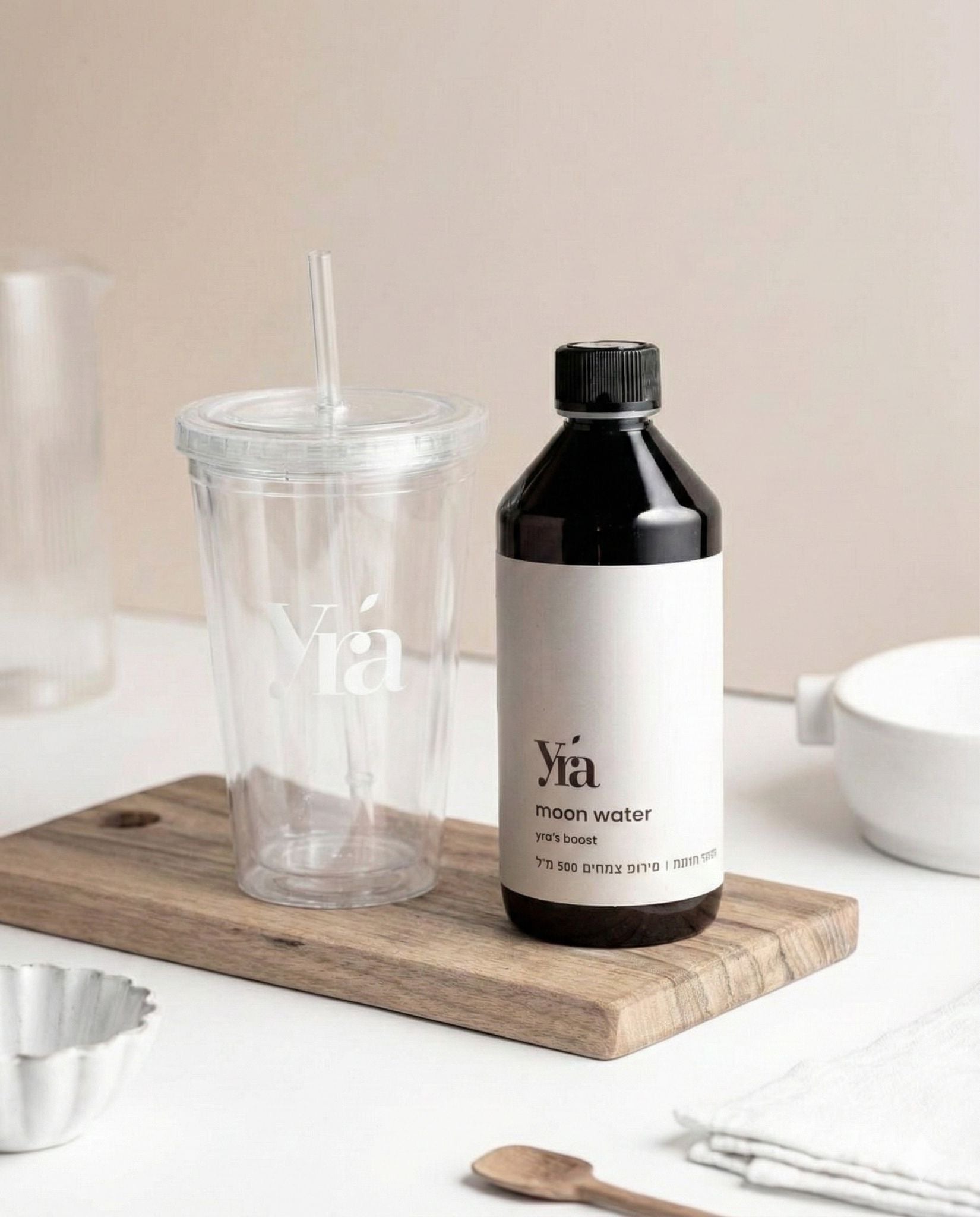 מון וואטר + כוס סמודי