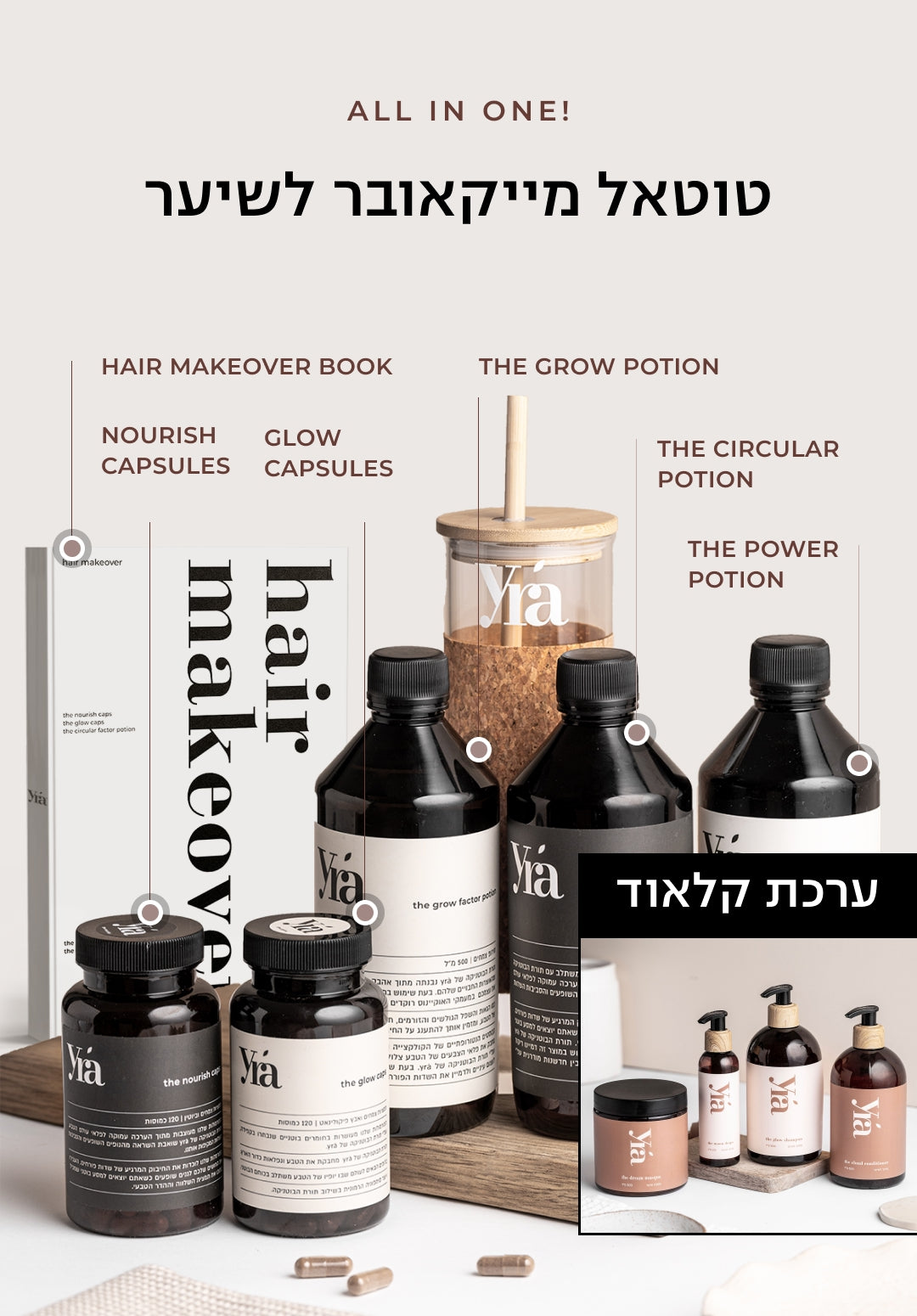 Variant Card - טוטאל מייקאובר - ערכה משודרגת